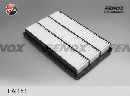Fenox FAI181 - Повітряний фільтр autozip.com.ua