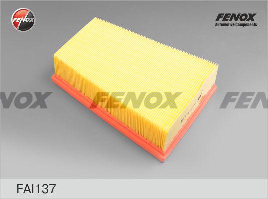 Fenox FAI137 - Повітряний фільтр autozip.com.ua