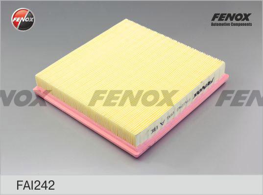 Fenox FAI242 - Повітряний фільтр autozip.com.ua