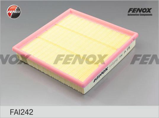 Fenox FAI242 - Повітряний фільтр autozip.com.ua