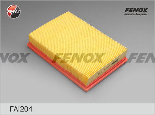 Fenox FAI204 - Повітряний фільтр autozip.com.ua