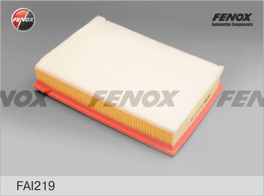 Fenox FAI219 - Повітряний фільтр autozip.com.ua