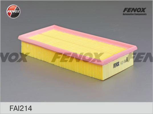 Fenox FAI214 - Повітряний фільтр autozip.com.ua