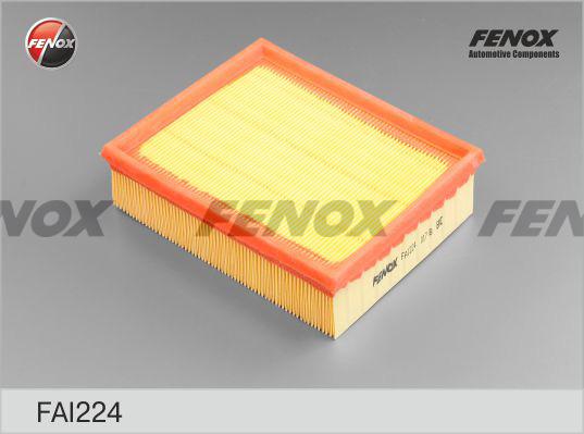 Fenox FAI224 - Повітряний фільтр autozip.com.ua