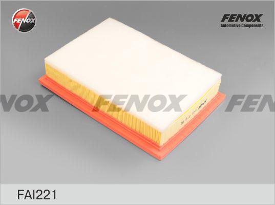 Fenox FAI221 - Повітряний фільтр autozip.com.ua