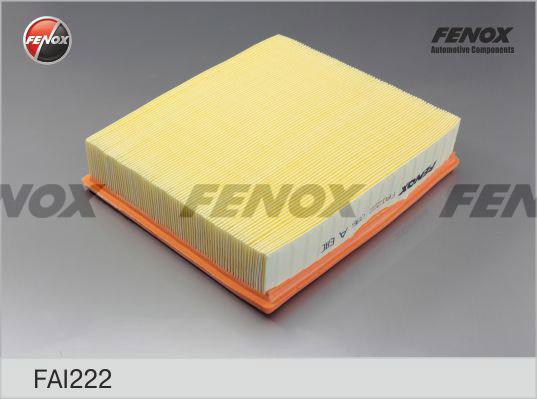 Fenox FAI222 - Повітряний фільтр autozip.com.ua