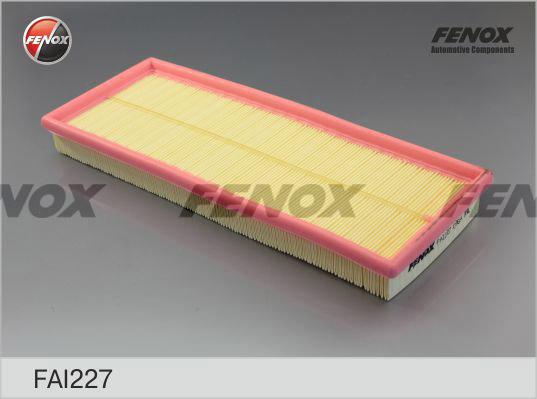 Fenox FAI227 - Повітряний фільтр autozip.com.ua