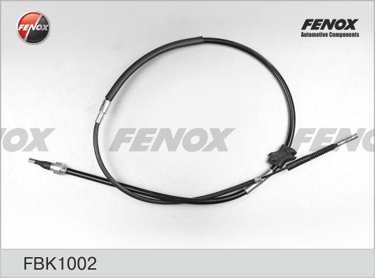 Fenox FBK1002 - Трос, гальмівна система autozip.com.ua