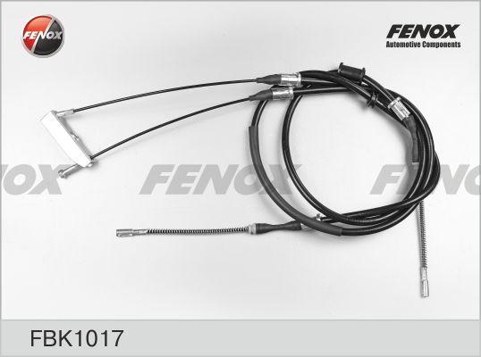 Fenox FBK1017 - Трос, гальмівна система autozip.com.ua