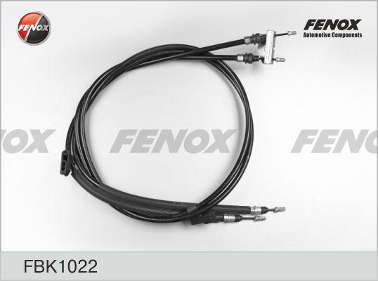 Fenox FBK1022 - Трос, гальмівна система autozip.com.ua