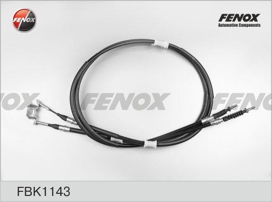 Fenox FBK1143 - Трос, гальмівна система autozip.com.ua