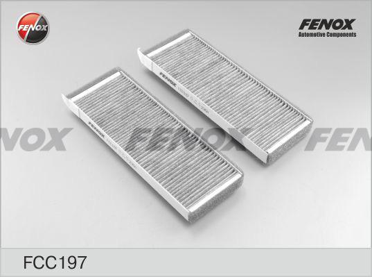 Fenox FCC197 - Фільтр, повітря у внутрішній простір autozip.com.ua