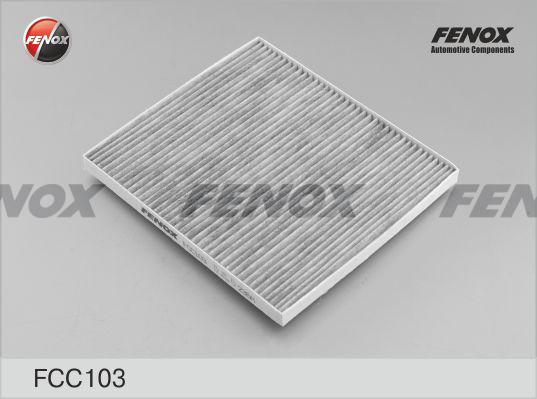 Fenox FCC103 - Фільтр, повітря у внутрішній простір autozip.com.ua