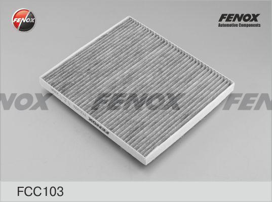 Fenox FCC103 - Фільтр, повітря у внутрішній простір autozip.com.ua