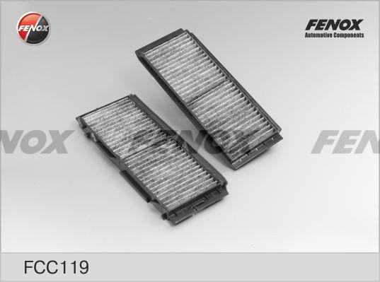 Fenox FCC119 - Фільтр, повітря у внутрішній простір autozip.com.ua