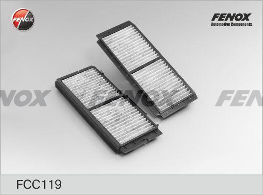 Fenox FCC119 - Фільтр, повітря у внутрішній простір autozip.com.ua