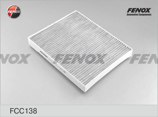 Fenox FCC138 - Фільтр, повітря у внутрішній простір autozip.com.ua