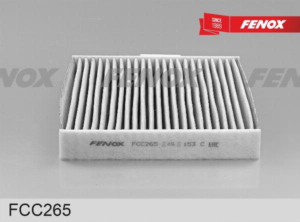 Fenox FCC265 - Фільтр, повітря у внутрішній простір autozip.com.ua