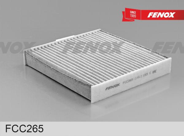 Fenox FCC265 - Фільтр, повітря у внутрішній простір autozip.com.ua