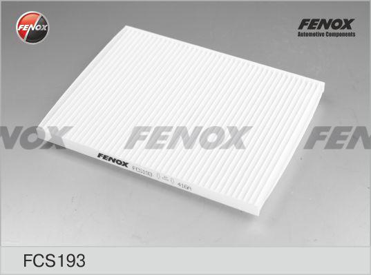 Fenox FCS193 - Фільтр, повітря у внутрішній простір autozip.com.ua