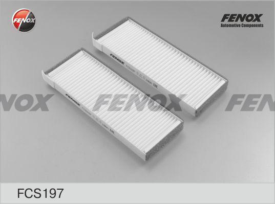 Fenox FCS197 - Фільтр, повітря у внутрішній простір autozip.com.ua