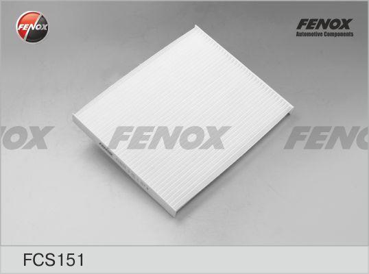 Fenox FCS151 - Фільтр, повітря у внутрішній простір autozip.com.ua