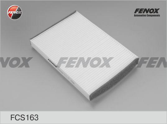 Fenox FCS163 - Фільтр, повітря у внутрішній простір autozip.com.ua
