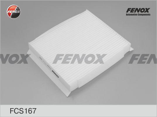 Fenox FCS167 - Фільтр, повітря у внутрішній простір autozip.com.ua