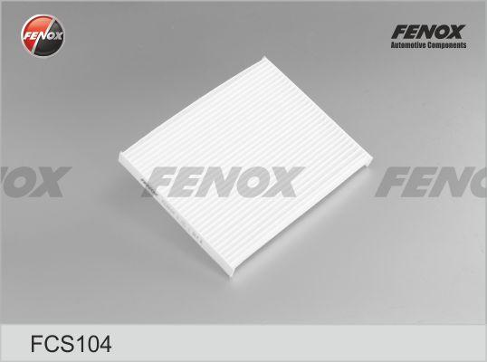 Fenox FCS104 - Фільтр, повітря у внутрішній простір autozip.com.ua