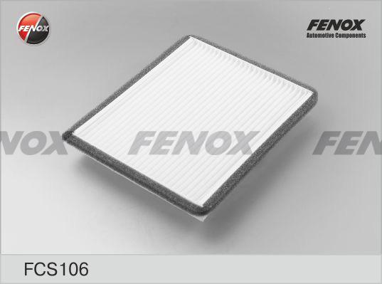 Fenox FCS106 - Фільтр, повітря у внутрішній простір autozip.com.ua