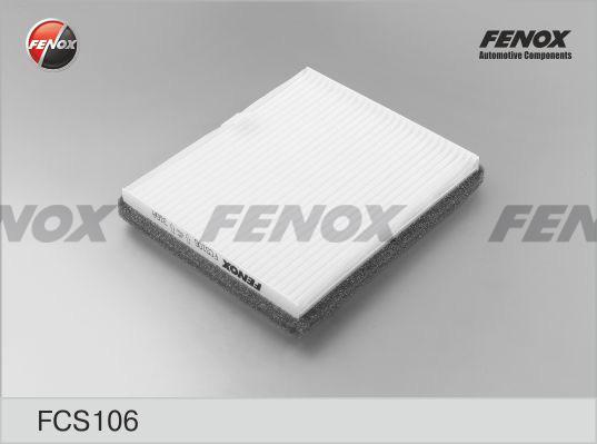 Fenox FCS106 - Фільтр, повітря у внутрішній простір autozip.com.ua