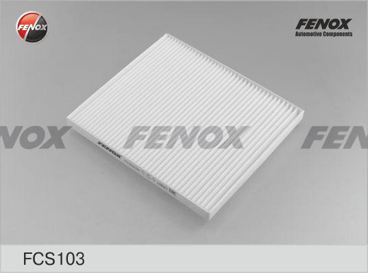 Fenox FCS103 - Фільтр, повітря у внутрішній простір autozip.com.ua