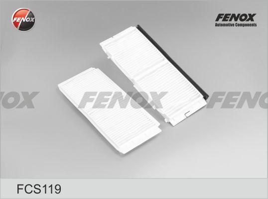 Fenox FCS119 - Фільтр, повітря у внутрішній простір autozip.com.ua