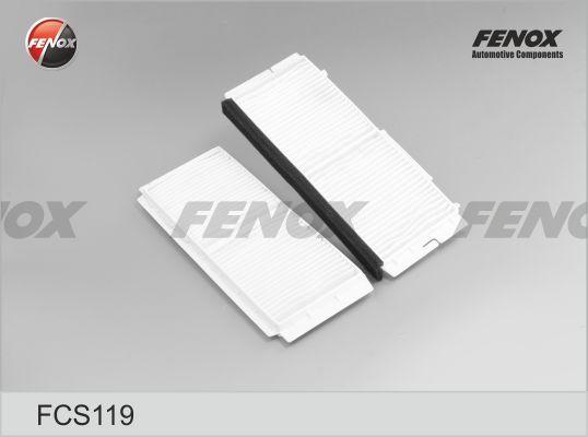 Fenox FCS119 - Фільтр, повітря у внутрішній простір autozip.com.ua