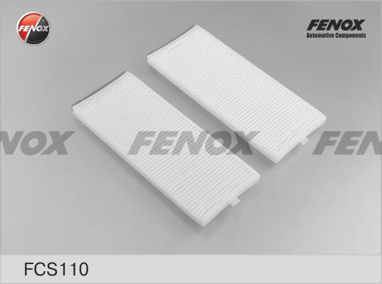 Fenox FCS110 - Фільтр, повітря у внутрішній простір autozip.com.ua