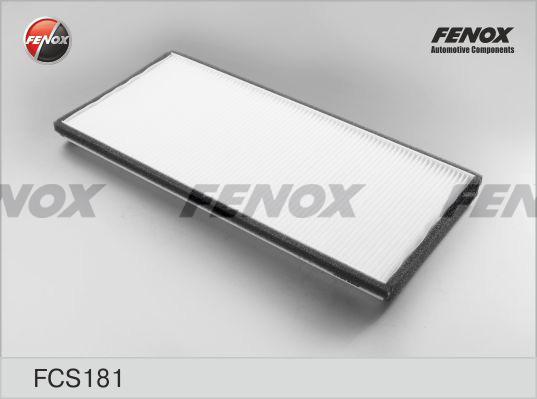 Fenox FCS181 - Фільтр, повітря у внутрішній простір autozip.com.ua