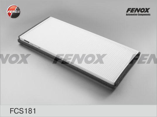 Fenox FCS181 - Фільтр, повітря у внутрішній простір autozip.com.ua