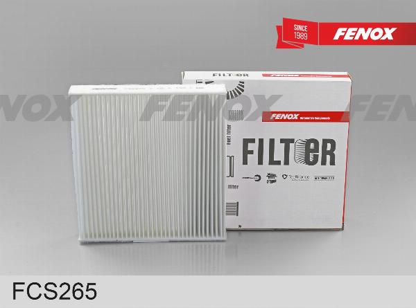 Fenox FCS265 - Фільтр, повітря у внутрішній простір autozip.com.ua