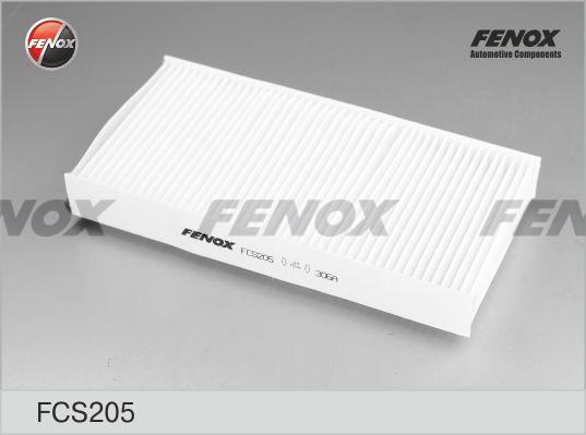 Fenox FCS205 - Фільтр, повітря у внутрішній простір autozip.com.ua