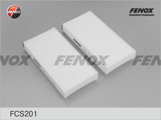 Fenox FCS201 - Фільтр, повітря у внутрішній простір autozip.com.ua