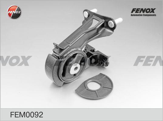 Fenox FEM0092 - Подушка, підвіска двигуна autozip.com.ua