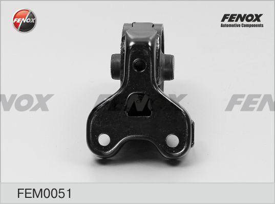 Fenox FEM0051 - Подушка, підвіска двигуна autozip.com.ua