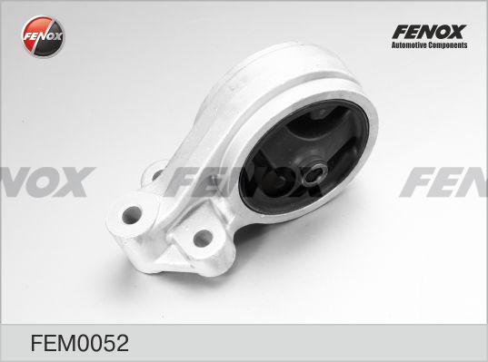Fenox FEM0052 - Подушка, підвіска двигуна autozip.com.ua