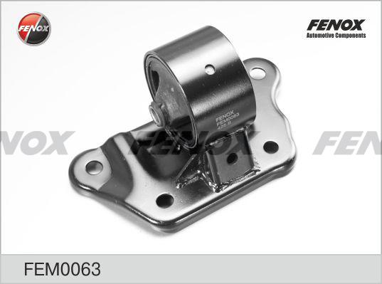 Fenox FEM0063 - Подушка, підвіска двигуна autozip.com.ua