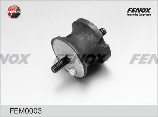 Fenox FEM0003 - Подушка, підвіска двигуна autozip.com.ua