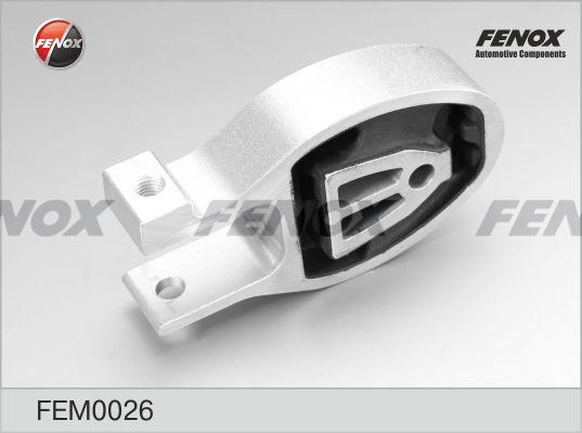Fenox FEM0026 - Подушка, підвіска двигуна autozip.com.ua