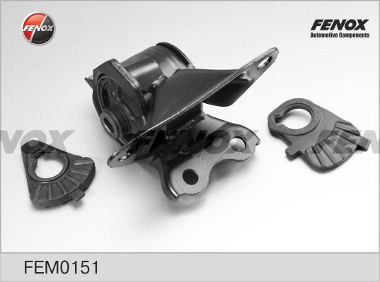 Fenox FEM0151 - Подушка, підвіска двигуна autozip.com.ua
