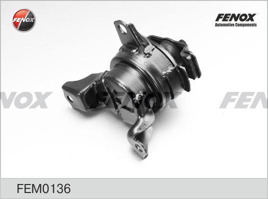 Fenox FEM0136 - Подушка, підвіска двигуна autozip.com.ua