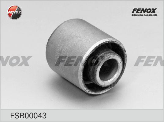 Fenox FSB00043 - Сайлентблок, важеля підвіски колеса autozip.com.ua