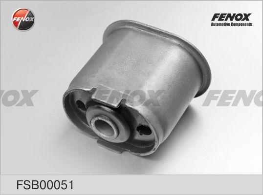 Fenox FSB00051 - Сайлентблок, важеля підвіски колеса autozip.com.ua